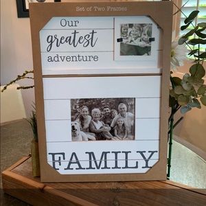 NIB “MUDPIE”  like Set of 2 Frames / Family FRAME